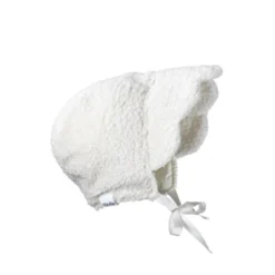 Babymössa Vintage - White Bouclé