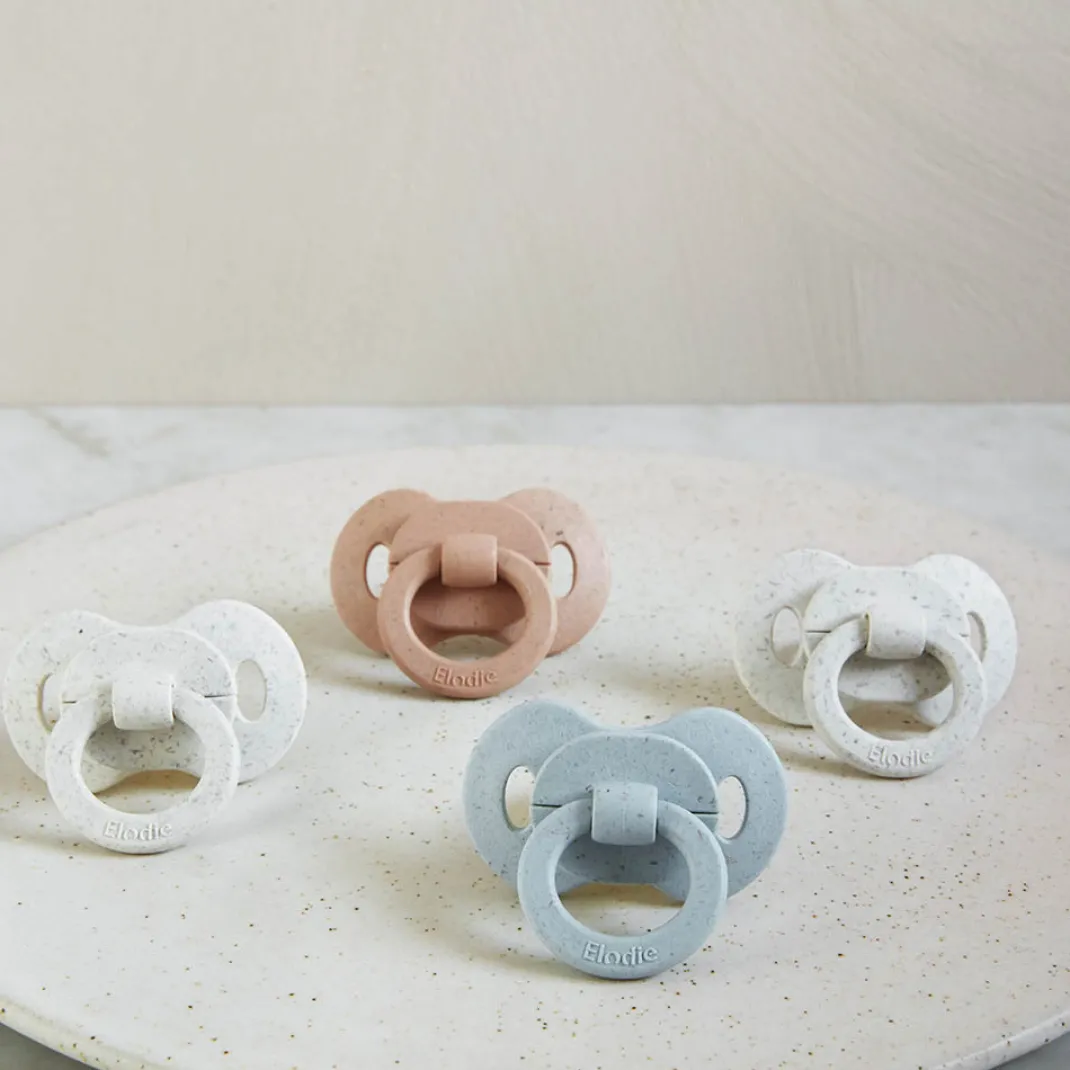 Bambunapp Naturgummi Nyfödd - Vanilla White