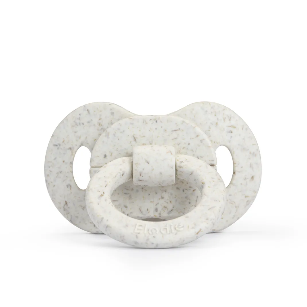 Bambunapp Naturgummi Nyfödd - Vanilla White