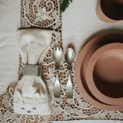 Barnbestick - Antique Silver