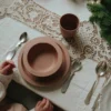 Barnservis 3-delar - Soft Terracotta