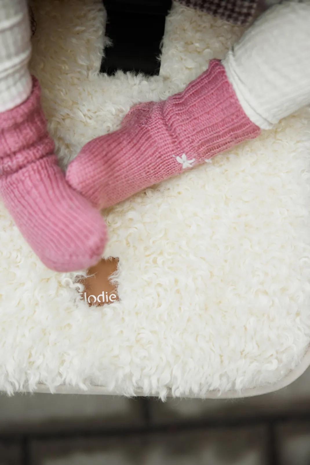 Barnvagnsdyna CosyCushion™ - Soft Sherpa