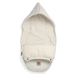 Bilstolsåkpåse - Creamy White