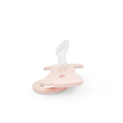 Binky Bow Silikon 0-6 m - Misty Pink
