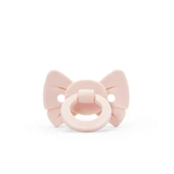 Binky Bow Silikon 0-6 m - Misty Pink