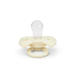 Binky Bow Silikon 0-6 m - Oat White