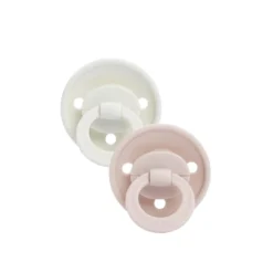 Binky Bundle Silikon 0-6 m - Powder Pink