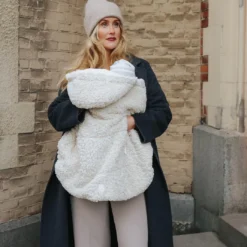 Cozy Cover -Överdrag till bärsele & vagn - Soft Sherpa