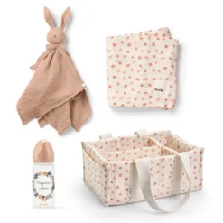 Diaper Caddy Set - Petit River Rose