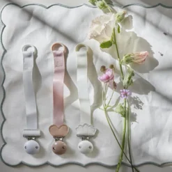 Napphållare Trä - Blushing Pink