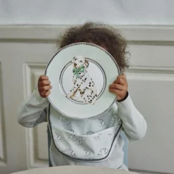 Porslinstallrik och skål - Darling Dalmatians