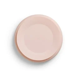 Silikontallrik med bestick - Rosy Bow