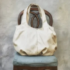 Skötväska Draped Tote - Pure Khaki