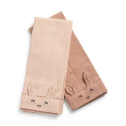 Tygservetter för barn - Faded Rose/Powder Pink